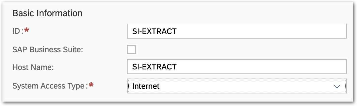 Supplier Invoice Extract Communication System 1