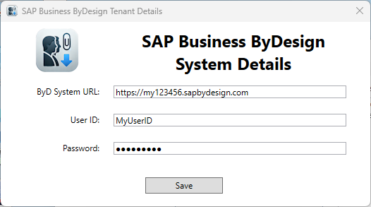 Business Partner Extract System Connection Details